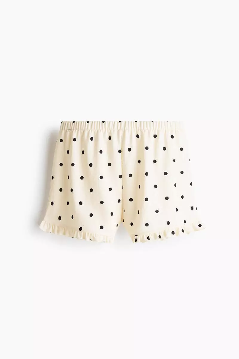 Frill-trimmed shorts