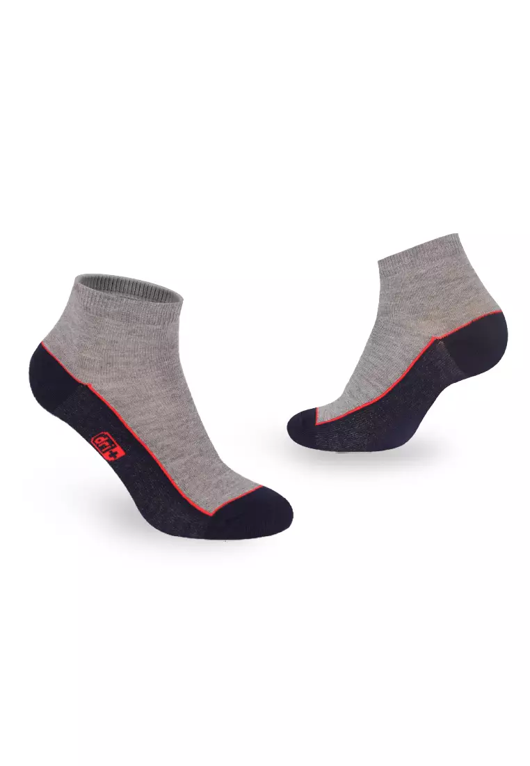 Dri Plus Ladies' Lite Casual Ankle Socks 3 pairs in a pack DLCKG35