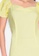 ZALORA BASICS yellow Puff Sleeve Mini Dress 236ADAAE74D6EFGS_3