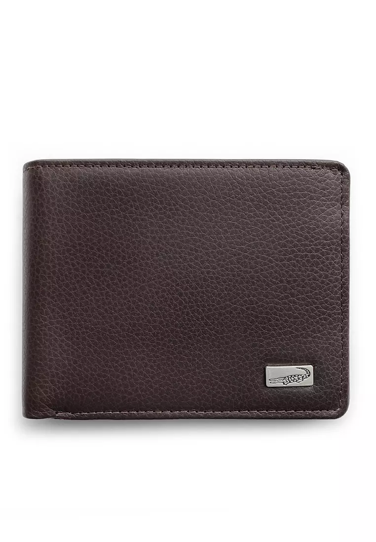 Crocodile C1034S Dompet Tri-fold Wallet Leather Kulit Original - Coklat
