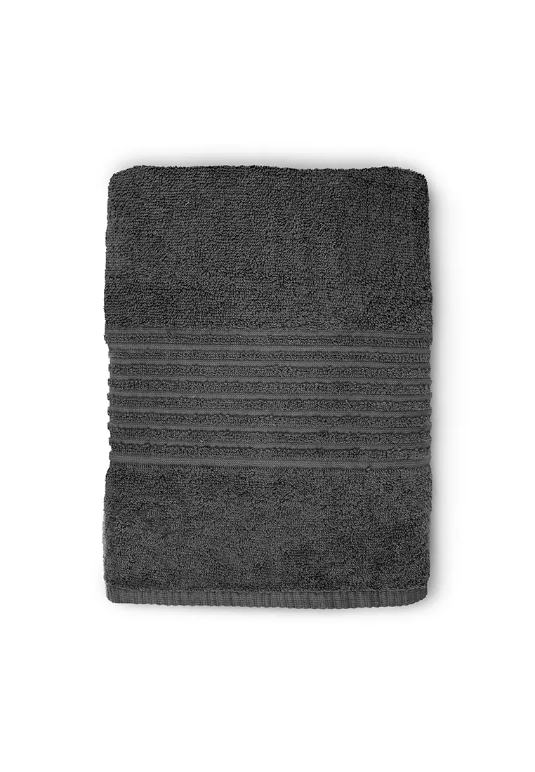 Dark grey towels clearance