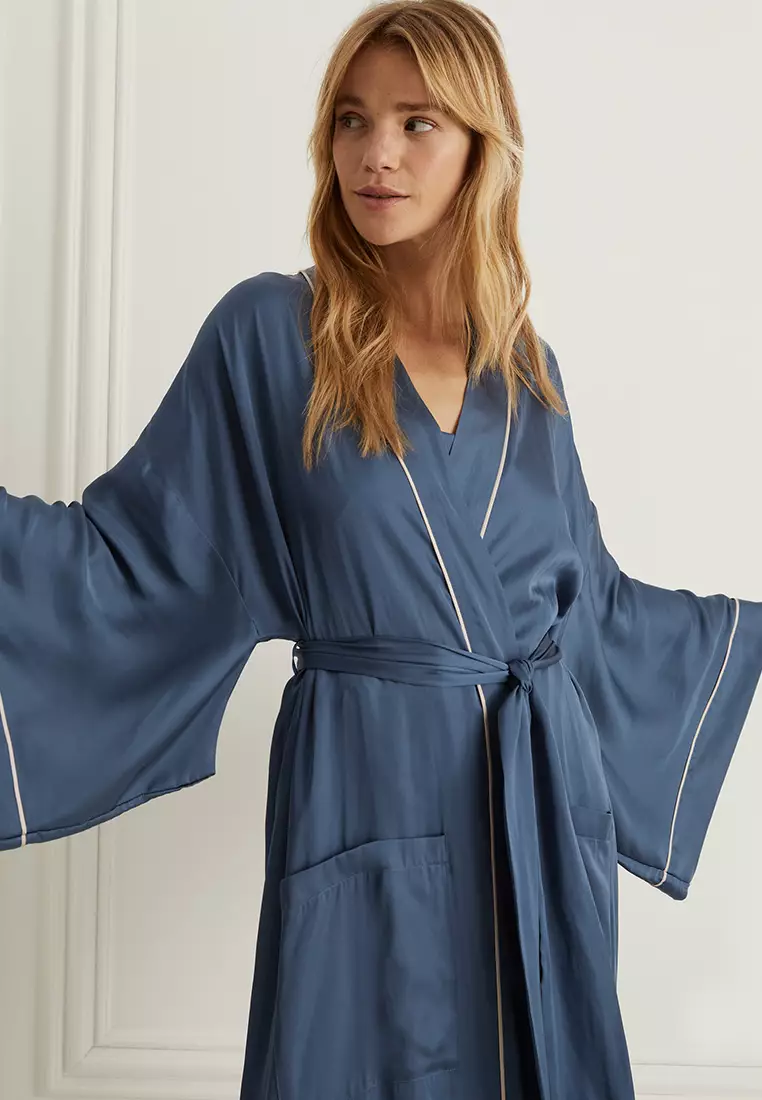 M&s on sale satin robe