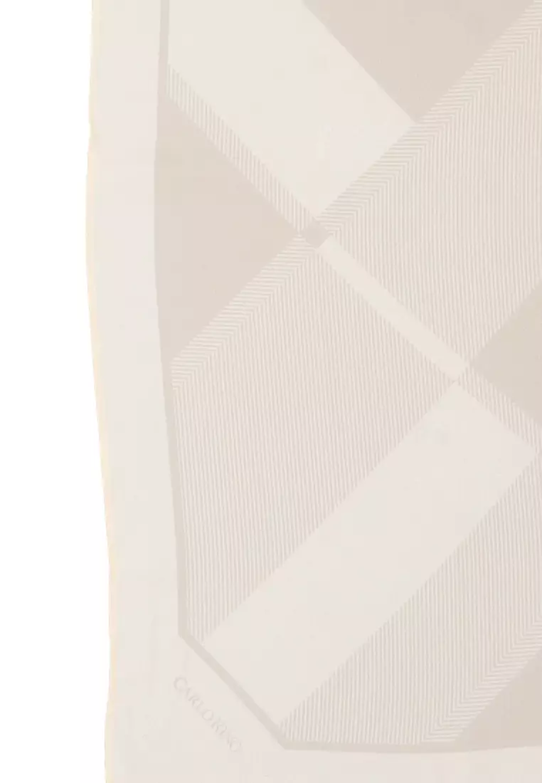 Nude CR Candy Check Scarf