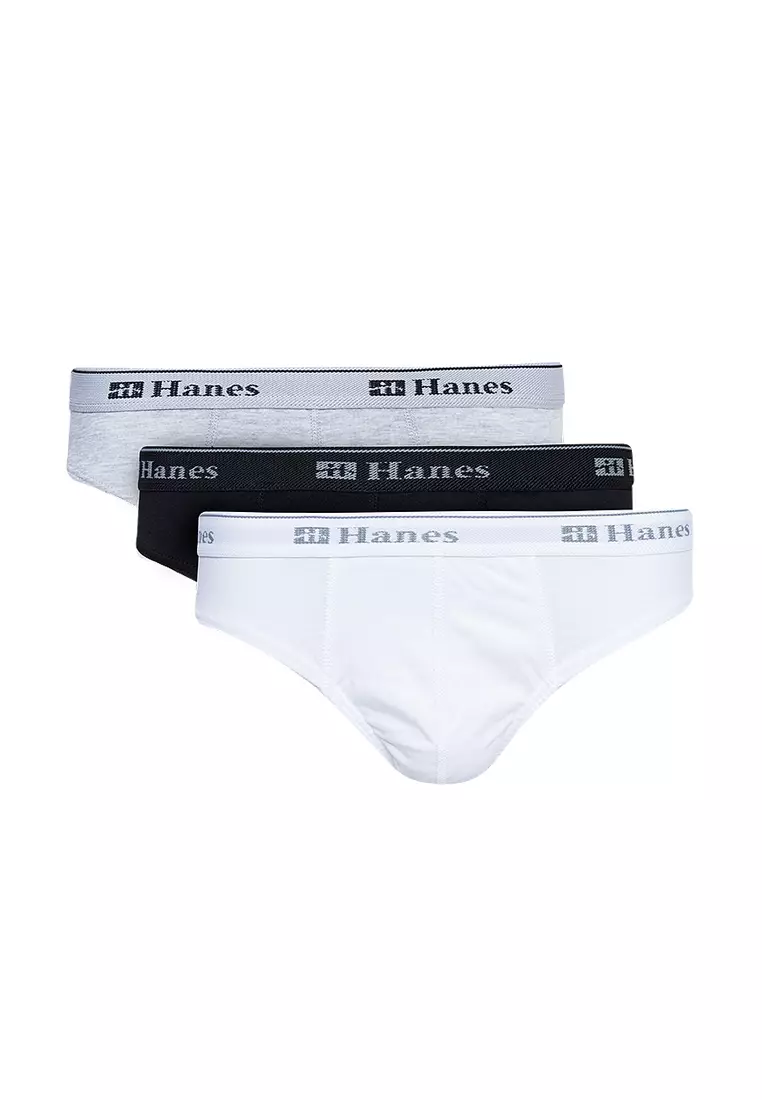 Buy Hanes 3Pack LowRise Bikini Brief 2024 Online ZALORA Philippines