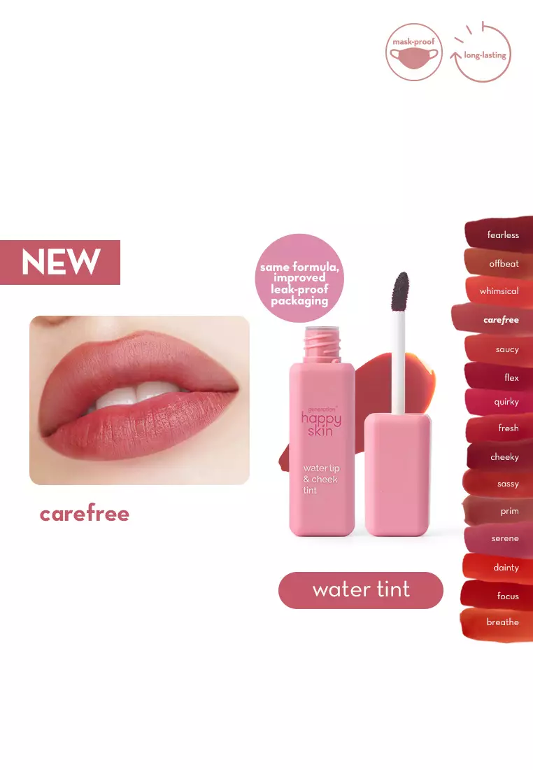 Discount on Happy Skin  shoes - SKU: Generation Happy Skin Water Lip & Cheek Tint in Carefree