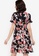 ZALORA WORK multi Flare Cuff Fit & Flare Dress F1C67AA6D0C8D7GS_2