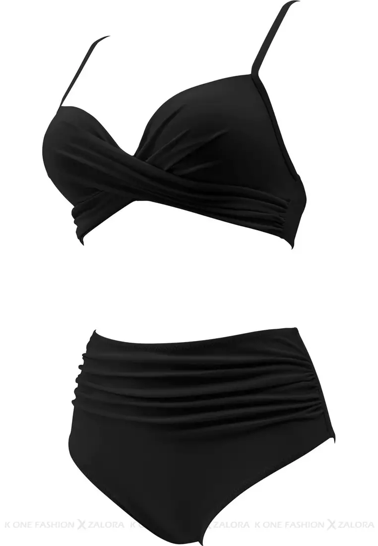(2pcs)Sexy Suspender Bikini Swimsuit
