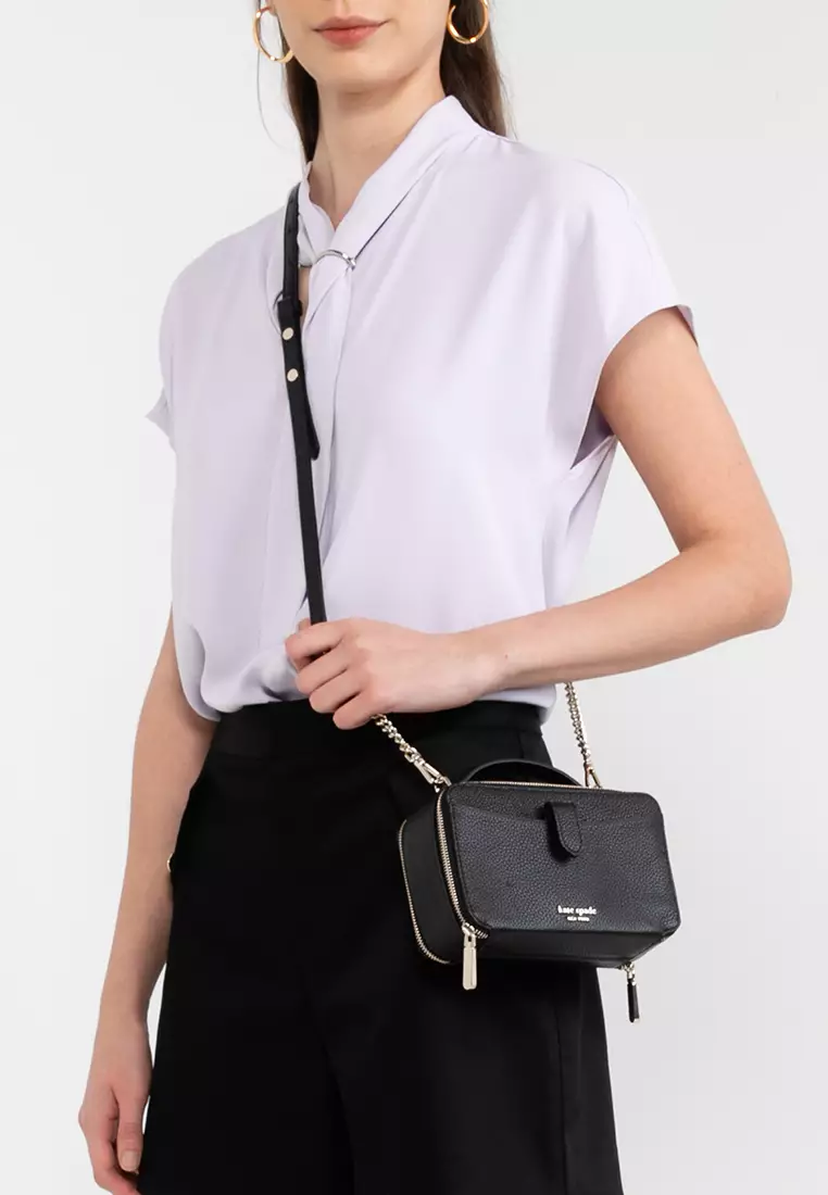 Kate spade double zip crossbody cheap