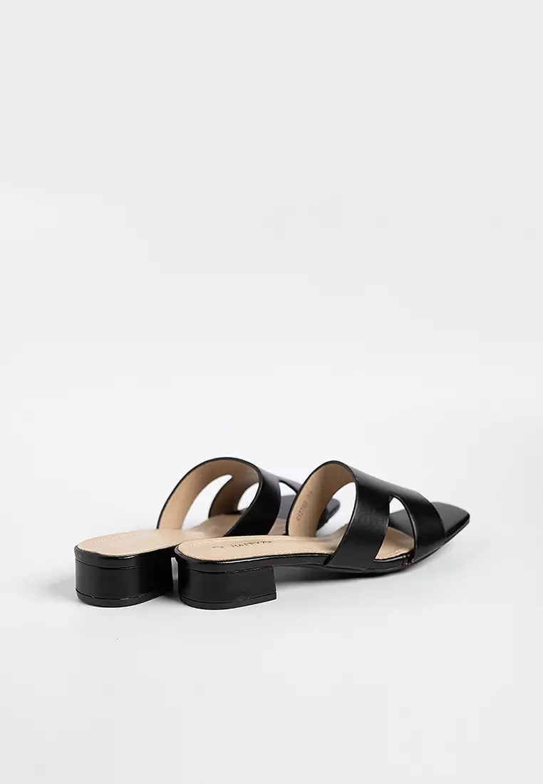 Herisse Low Heel Sandals