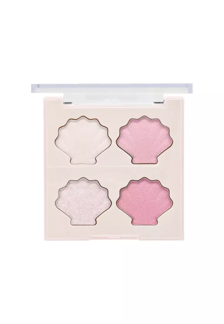 DASIQUE Shine Glowy Highlighter Palette (#01Twinkle Mermaid)(5.5g) 5.5g