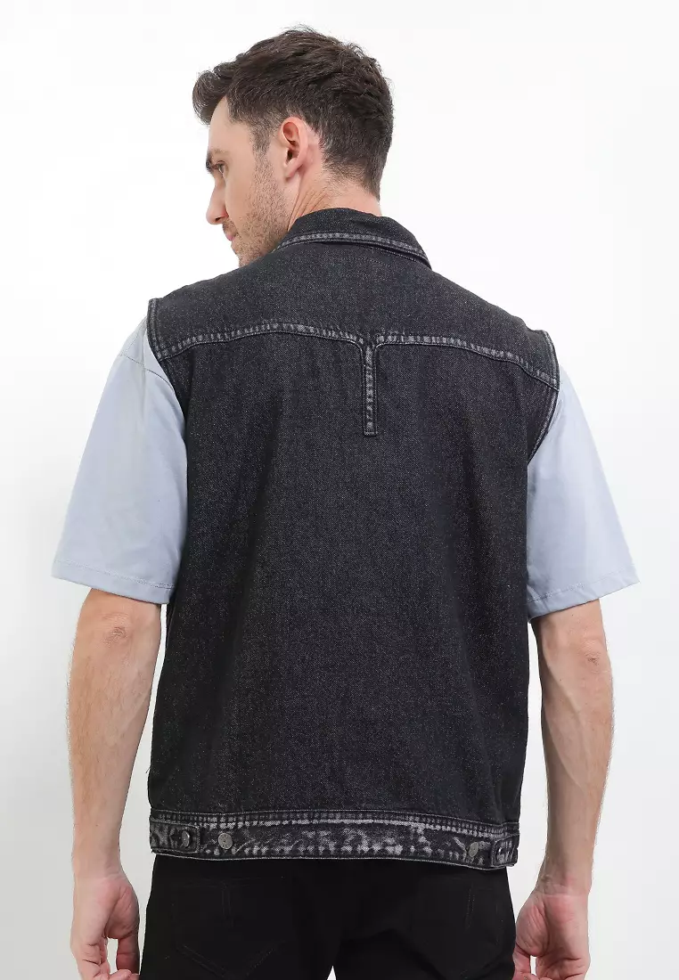 Cotton Denim Jacket MJV198WH