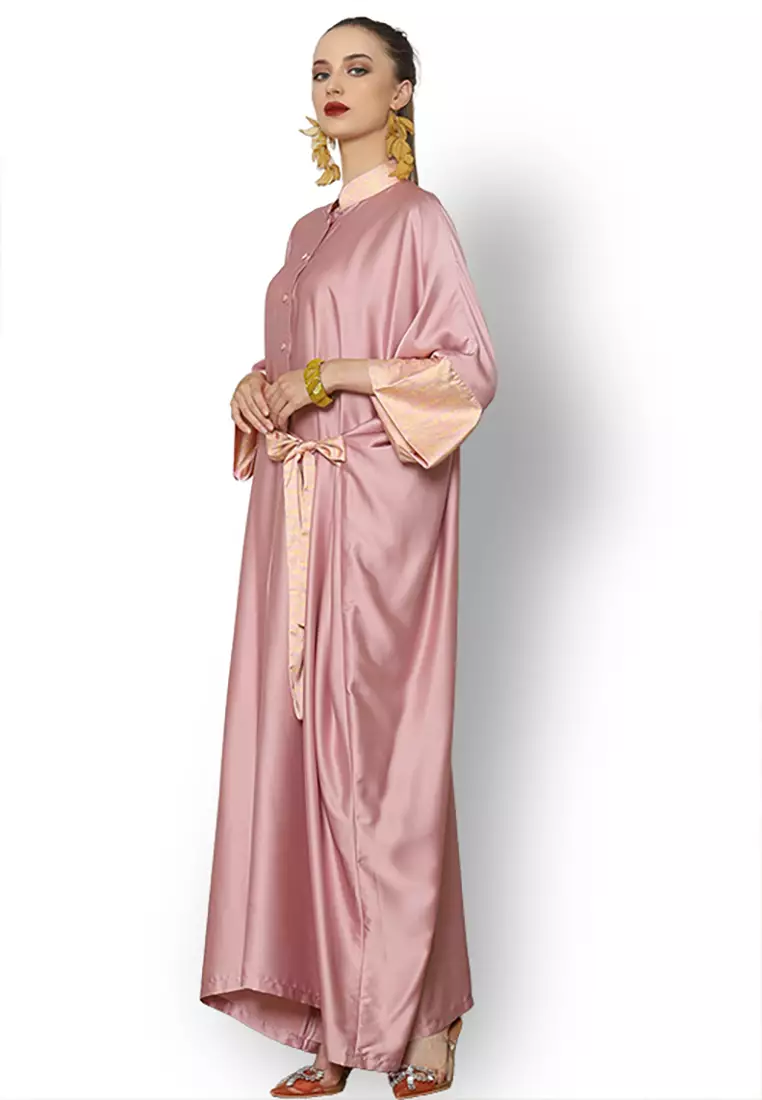 Kanzi Exclusive Long Sleeve Songket Kaftan