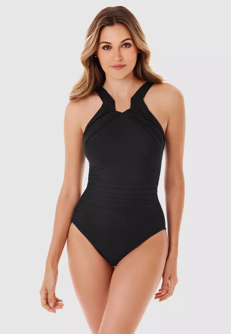 Aphrodite High Neck Shaping Swimsuit