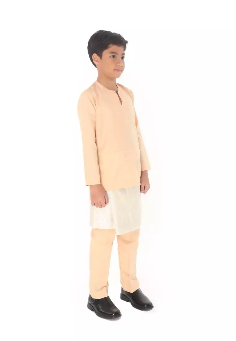 Baju Melayu Moden Teluk Belanga For Kids