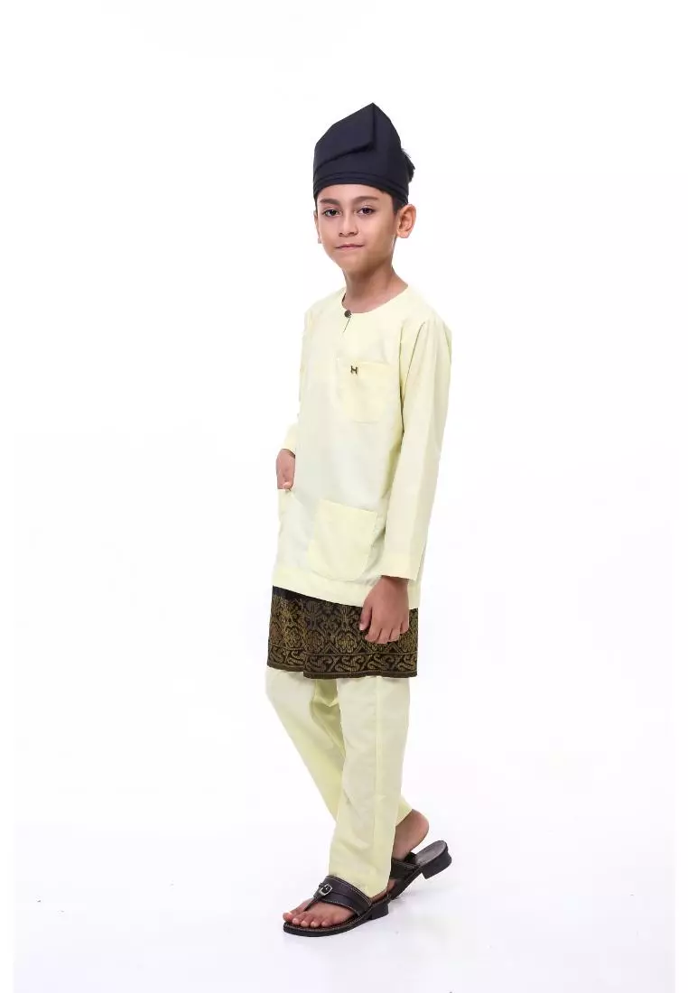 Baju Melayu Teluk Belanga Kids