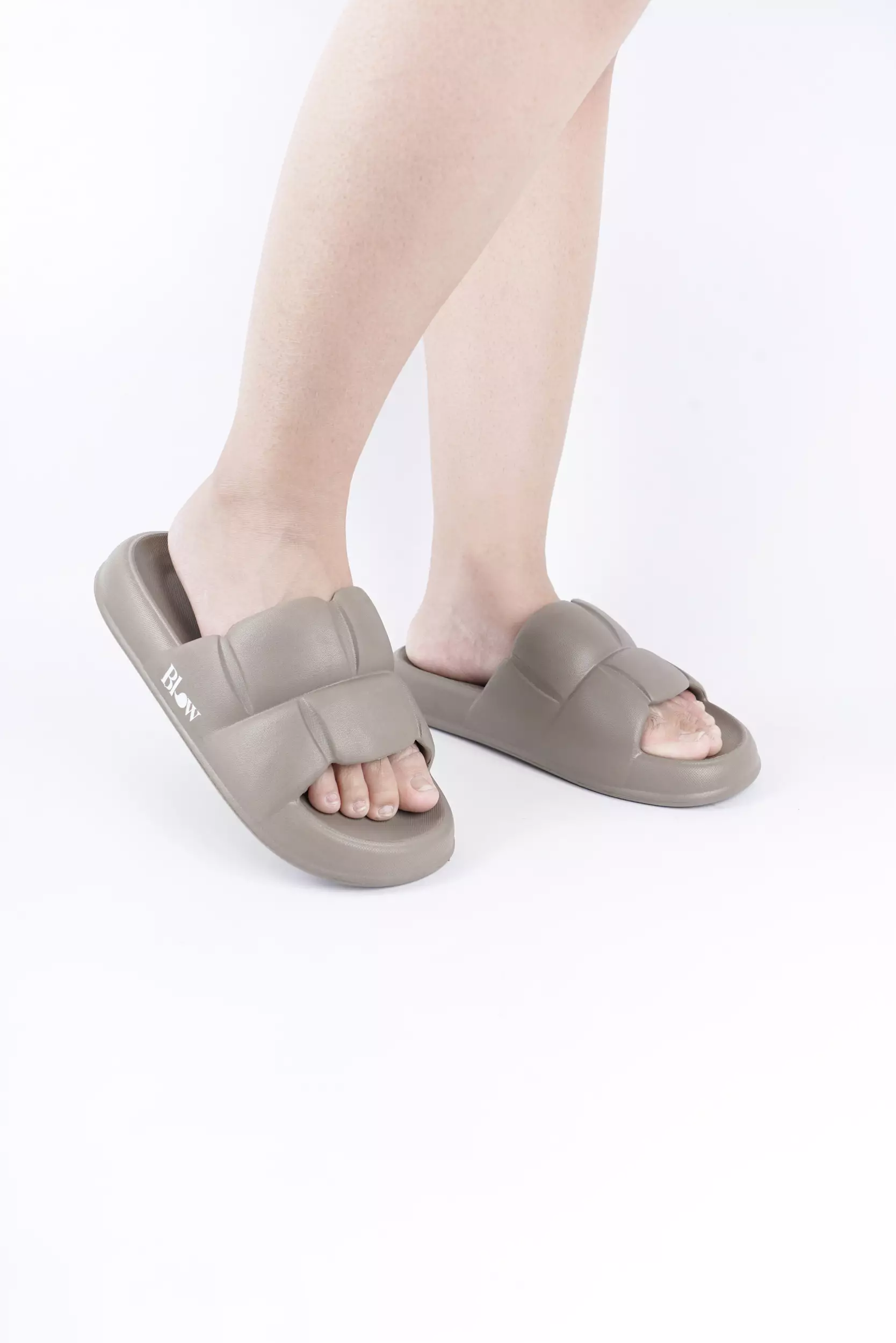 Blow BIRKIN 0005 Sanur Sandal Karet Bantal Wanita Korea Slip On