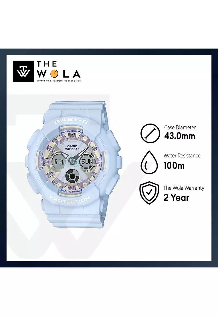 Women's casio baby g watch outlet