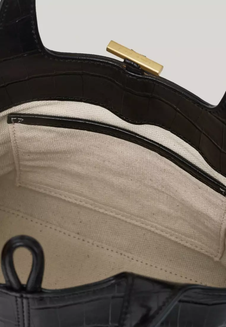 Panier Tote Bag - Pattern Black