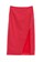 iROO multi Striped Straight Midi-Skirt With Vent A7E0BAAF6A0A94GS_4