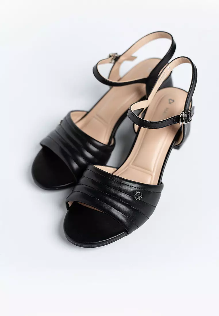 Phily Quilted Sandal Heels