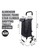 HOUZE black HOUZE - Aluminium Square Frame Stair Climber Shopping Trolley (Black) C0426HL030C5F3GS_3