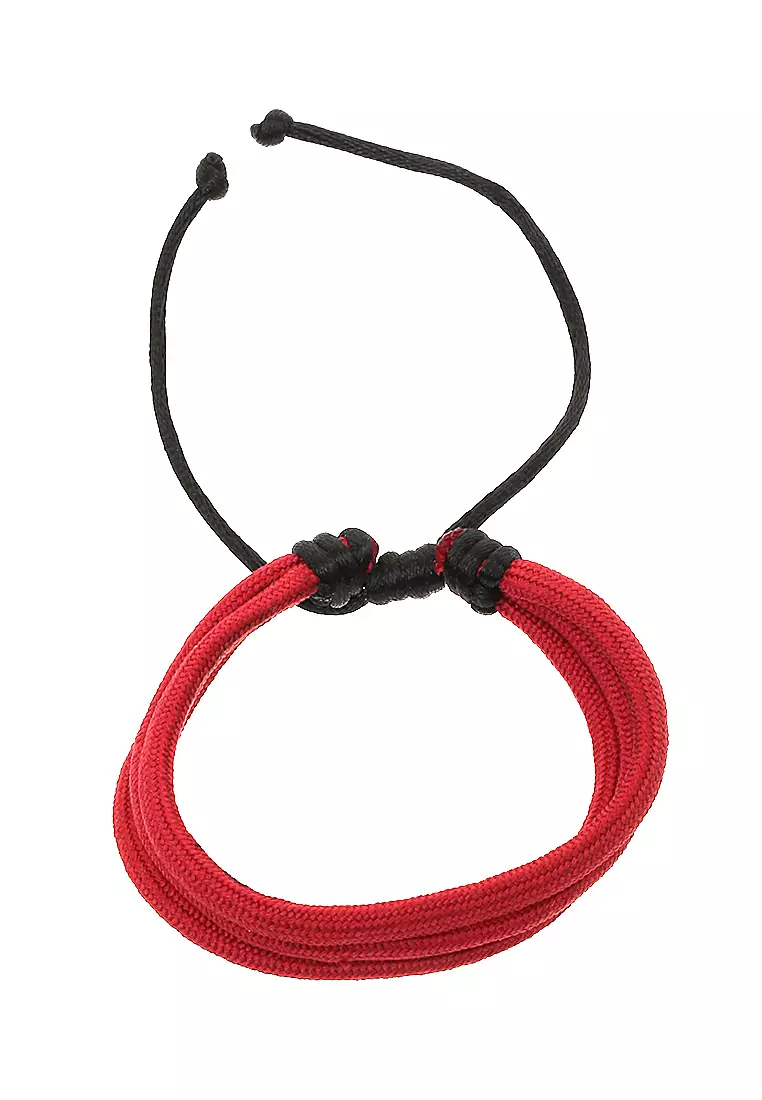 Omrish Gelang Bracelet Pria Motif Pengait Jangkar Premium One Set Material Metal ORIGINAL