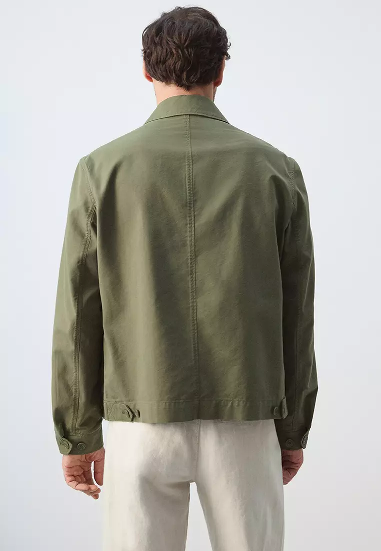 Lightweight Cotton-Lyocell Jacket
