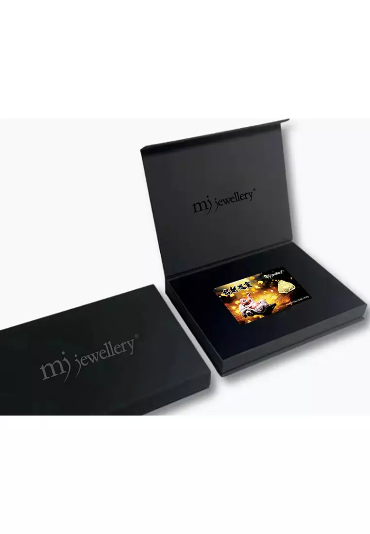 5G Gold Collection 999.9/24K Zhao Cai Jin Bao Gold Bar (0.5g)