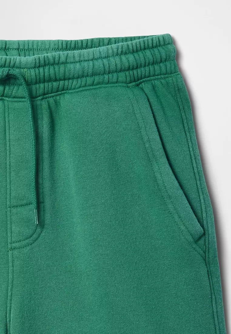 Kids Washed Fleece Pull-On Shorts