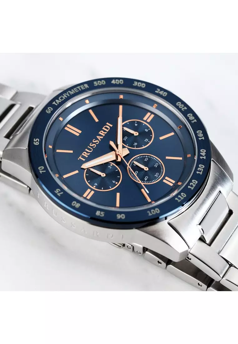 Buy TRUSSARDI 【2 Years Warranty】Trussardi T-Hawk 44mm