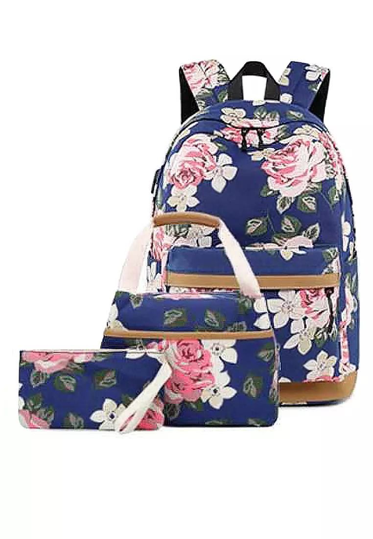 Girls on sale floral backpack