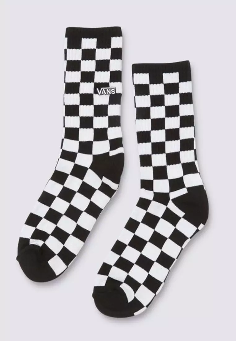 Mens Checkerboard Crew