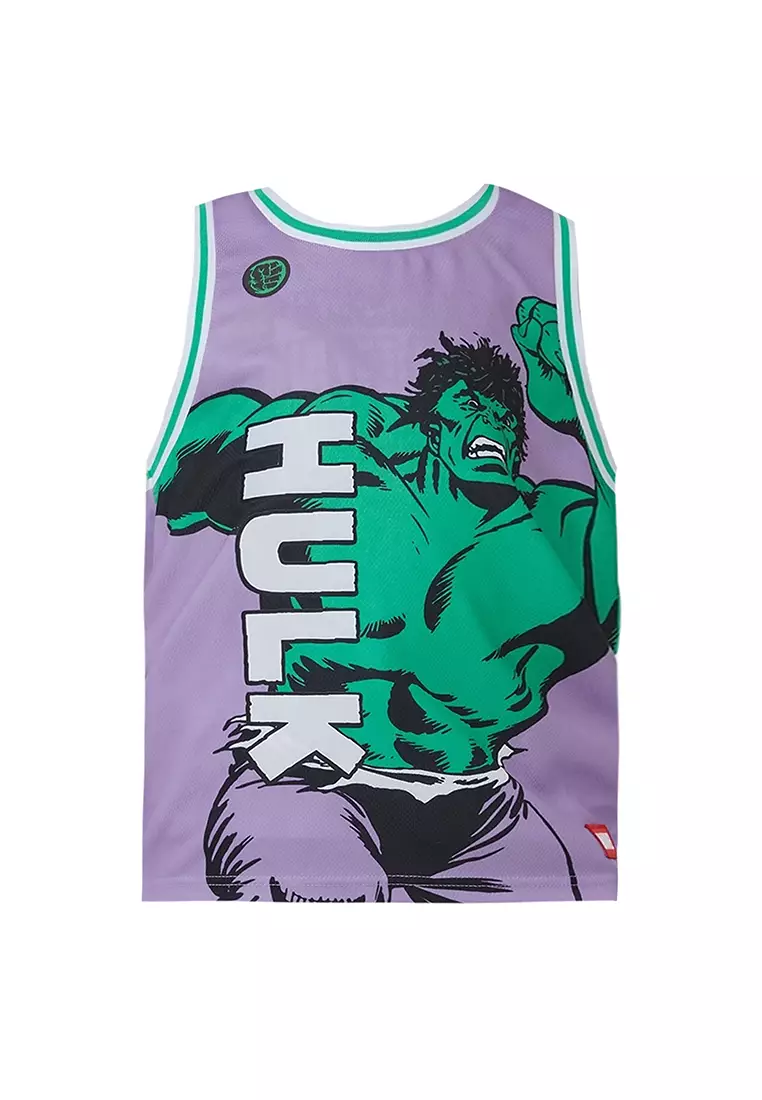 Cotton on Kids - License Basketball Tank - LCN Mar Phantom stripe/hulk