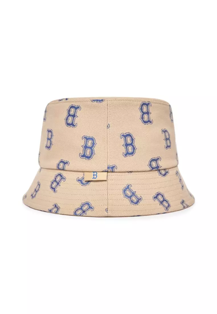 BIG CLASSIC MONOGRAM BUCKET HAT BOSTON RED SOX