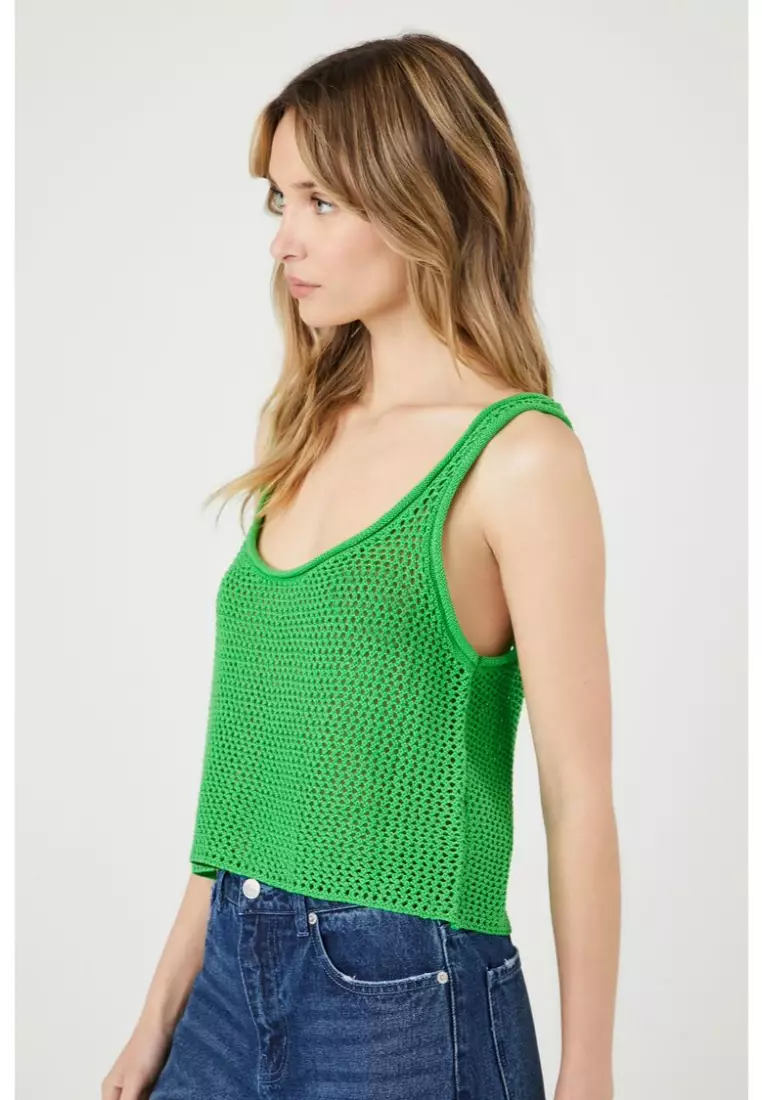 Crochet tank top forever 21 deals