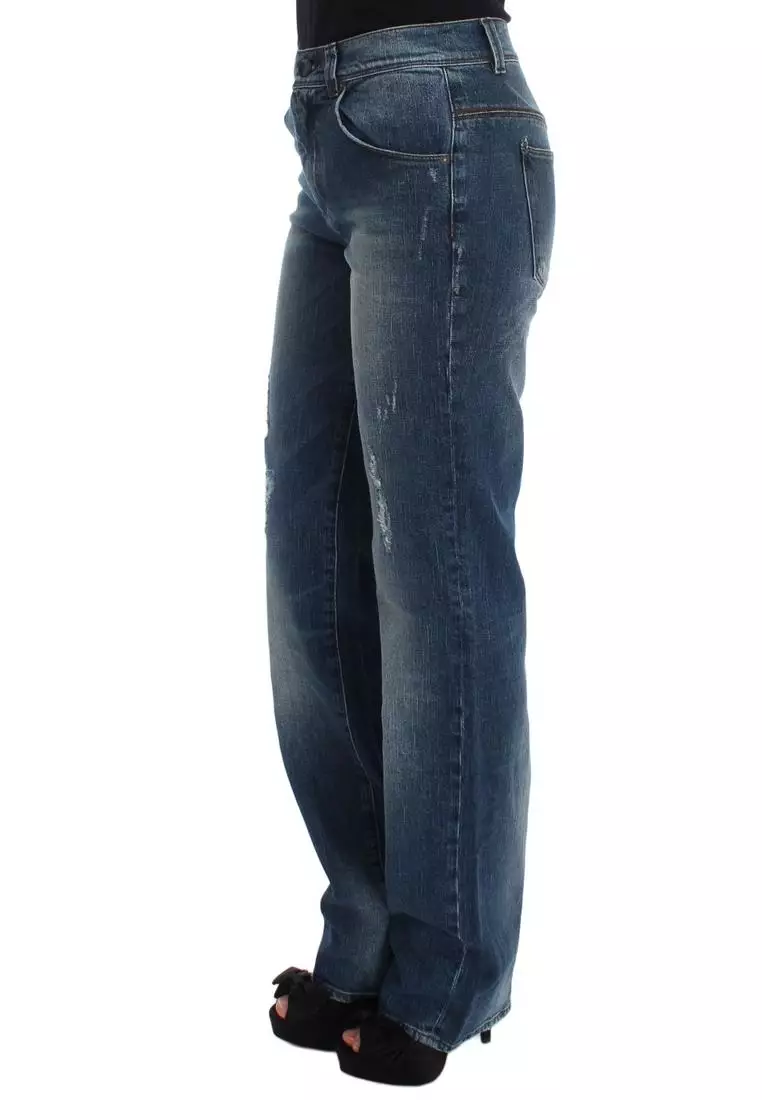 ERMANNO SCERVINO 25SS デニム・ジーパン Ermanno Scervino Slim Fit Straight Leg Jeans Jeans & 2025