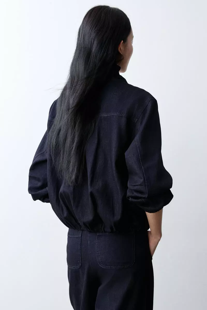 Bubble-hem jacket