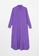 LC WAIKIKI purple Shirt Collar Straight Long Sleeve Women Dress 22B08AAD551D74GS_6