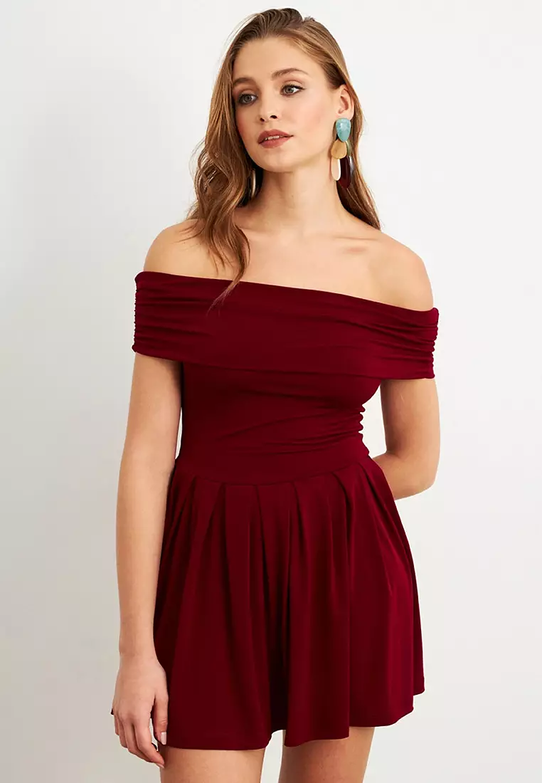 Madonna Collar Mini Dress