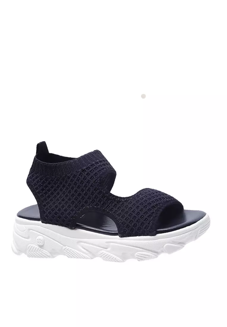 Discount on Twenty Eight Shoes  shoes - SKU: VANSA Stylish Flyknit Platform Sandals VSW-S621