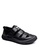 Twenty Eight Shoes black VANSA Strips Leather Sandals VSM-S36602 E7853SH7592507GS_2