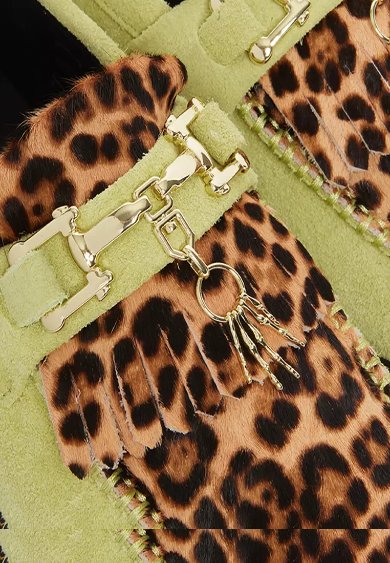 Adrian Bone Snaffle Desert Oasis Suede Loafers - Women