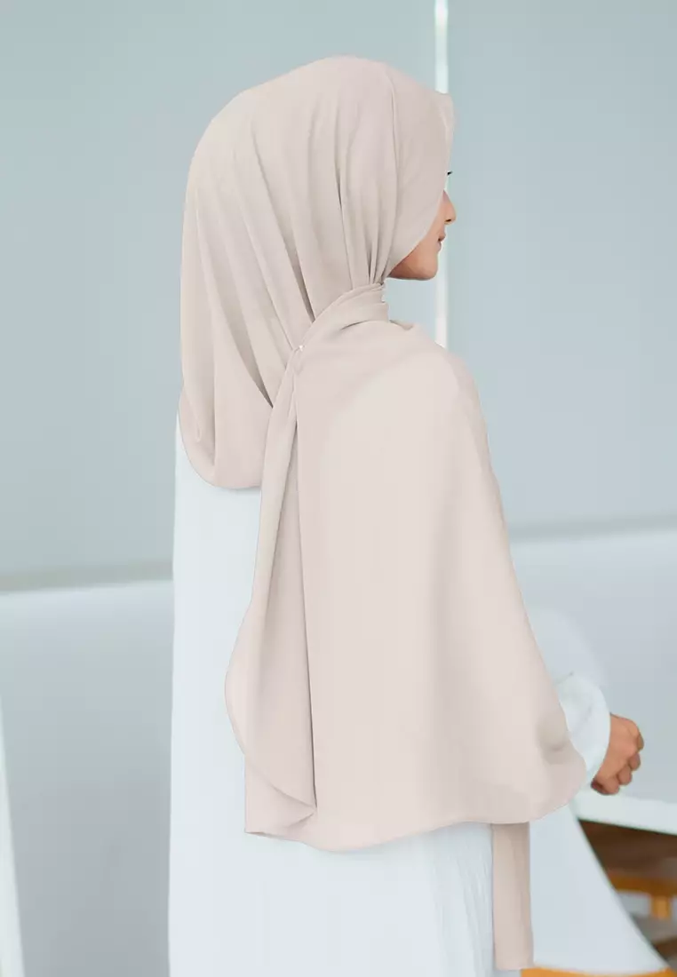 HIJAB INSTAN SAFFA - LIGHT CREAM