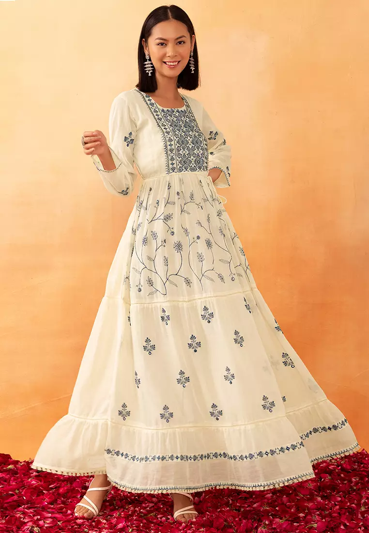 White dress kurta new arrivals