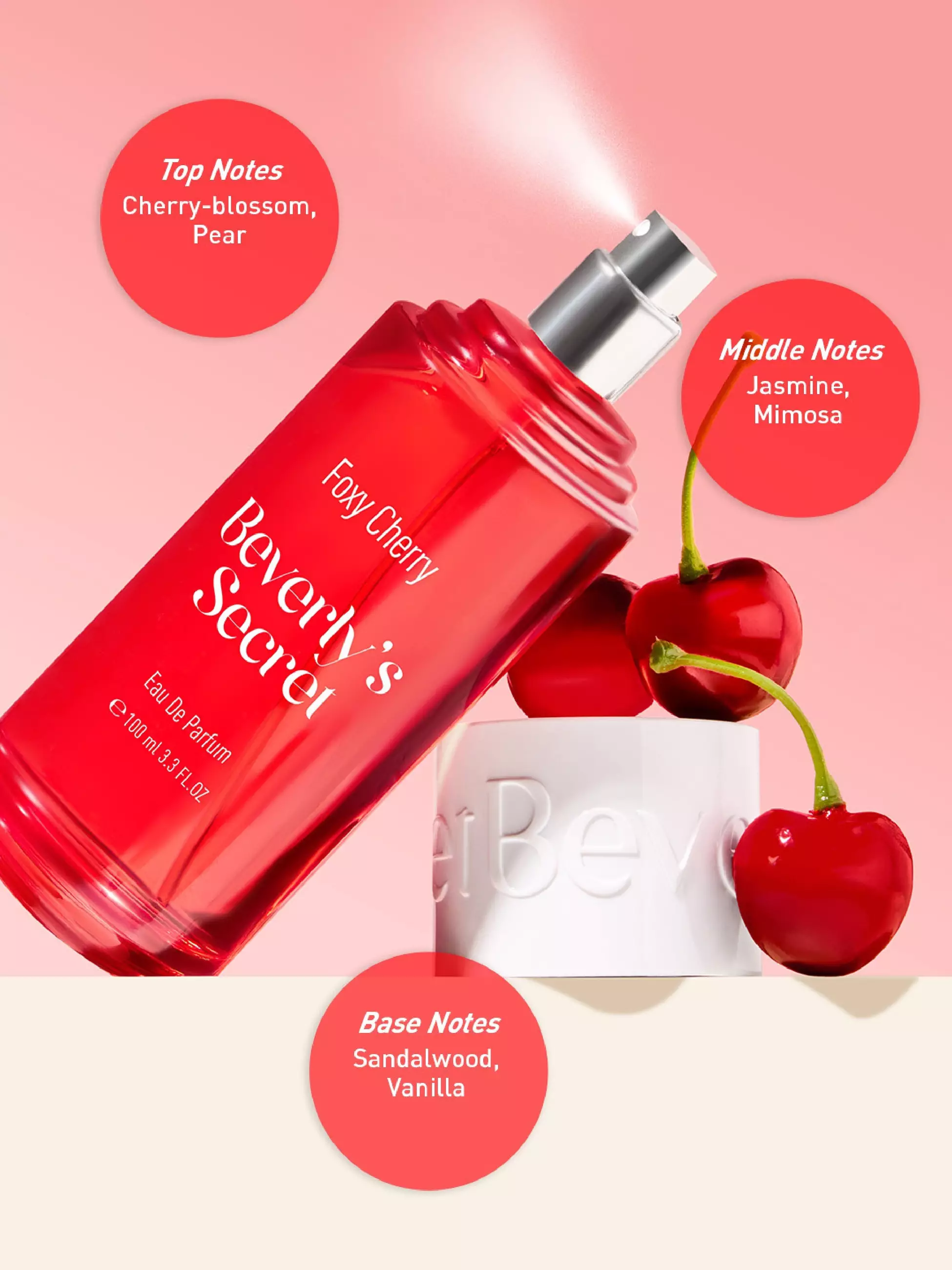 Beverly's Secret Foxy Cherry EDP 100 ml - Parfum Wanita