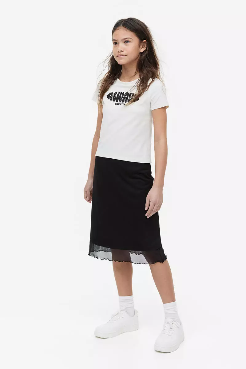 Mesh skirt h&m online