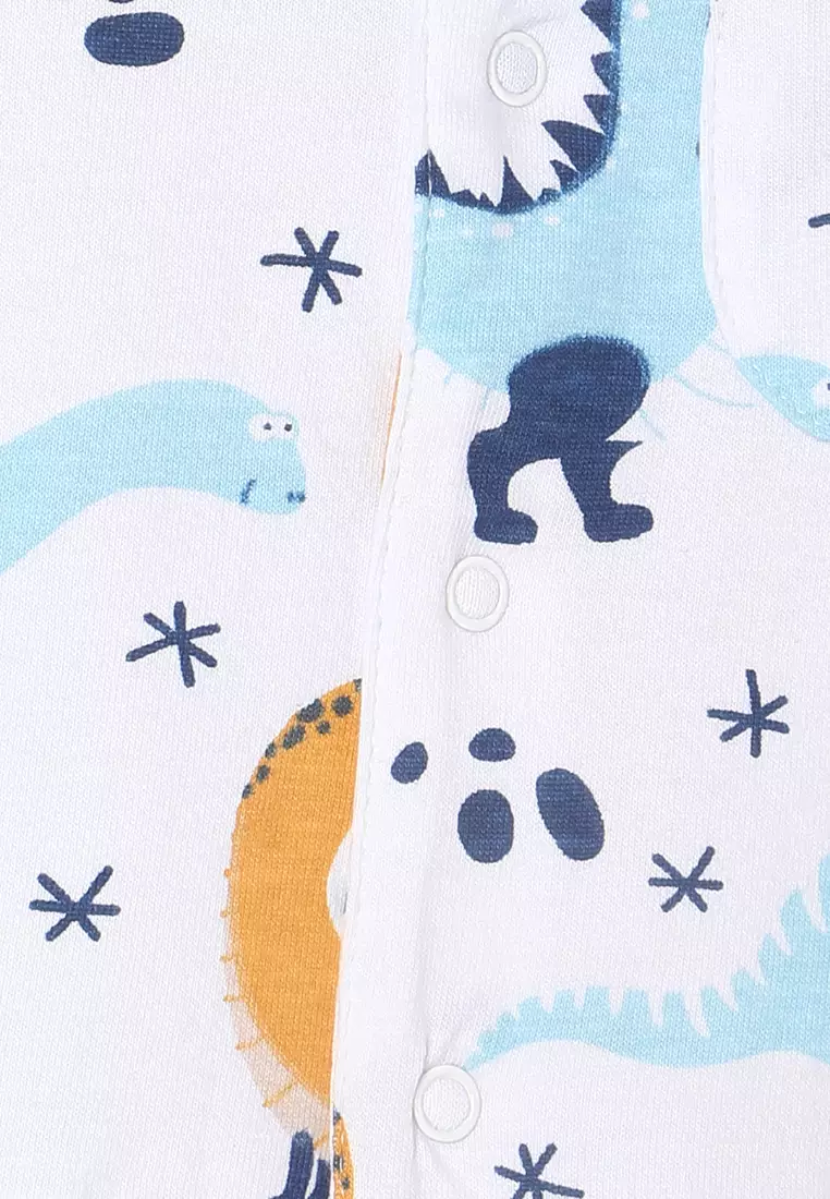 嬰兒睡衣套裝 - 恐龍之旅