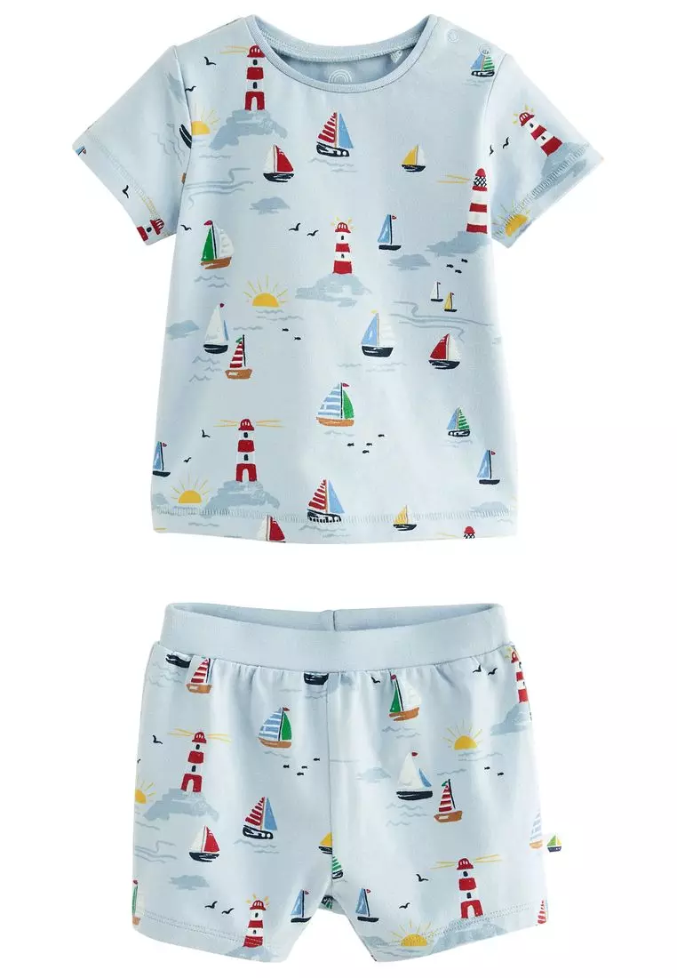 Buy NEXT 4 Piece Baby T-Shirts And Shorts Set Online | ZALORA Malaysia