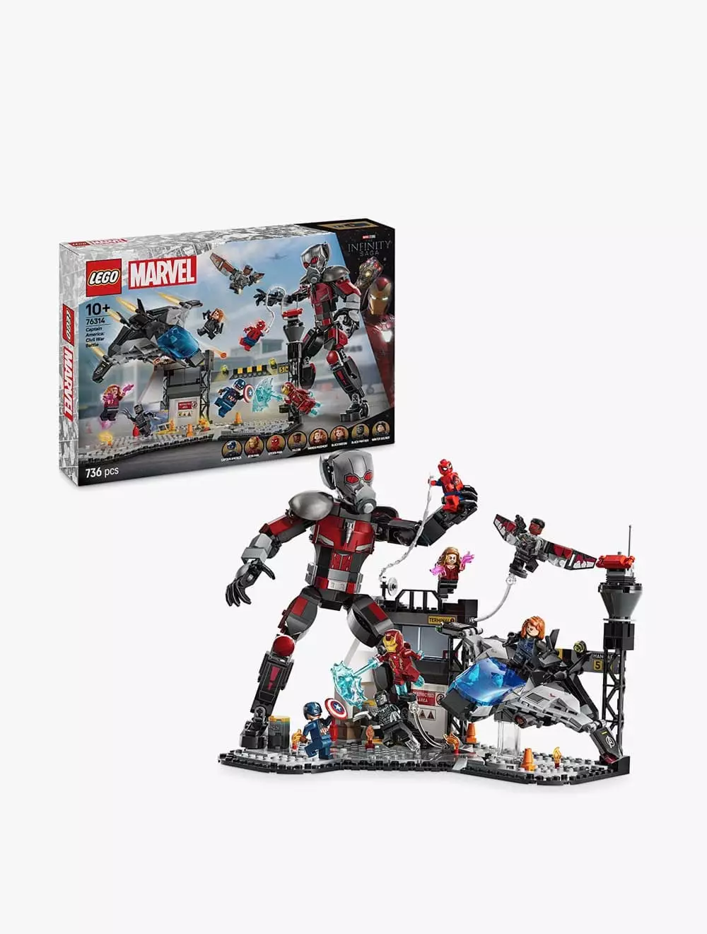 LEGO® Super Heroes Marvel Captain America: Civil War Action Battle - 76314
