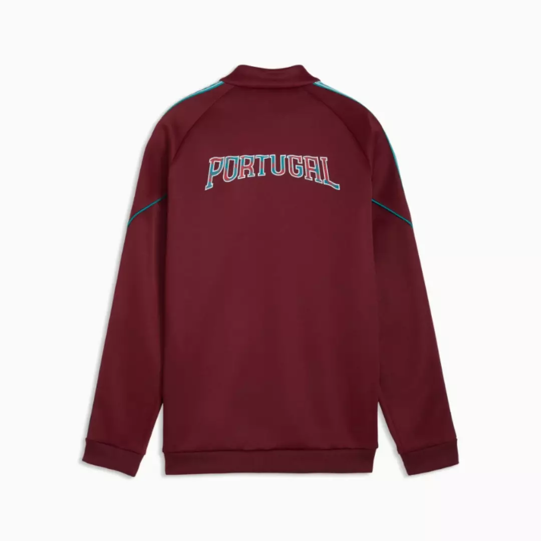 PUMA Portugal FPF KING Anthem Jacket Jr 78483524 - Jaket Anak (Merah)